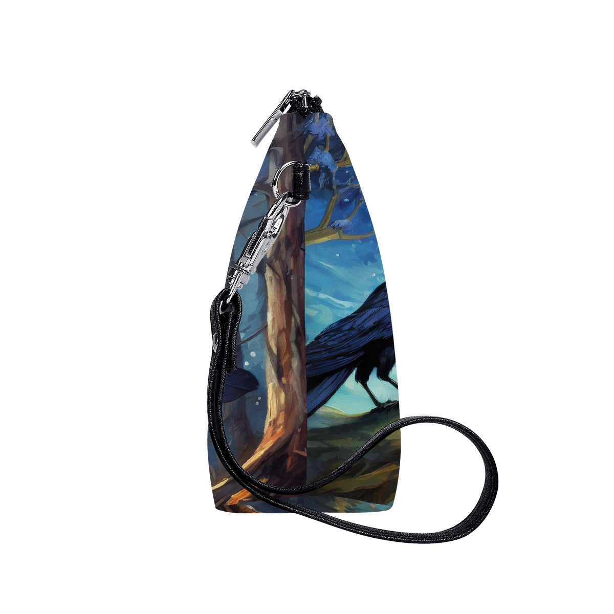 Moon Calling Crows Cosmetic Bag