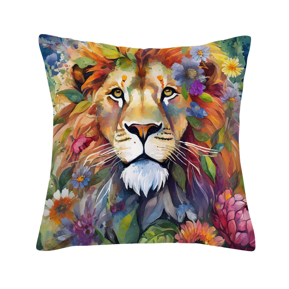 Garden Lion Cushion Cover