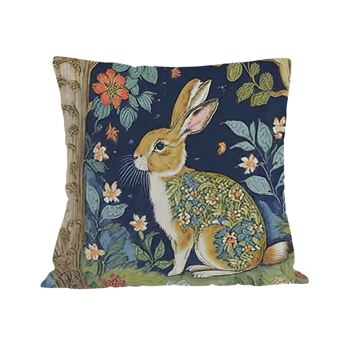 Morris' Rabbit Cushion Cover