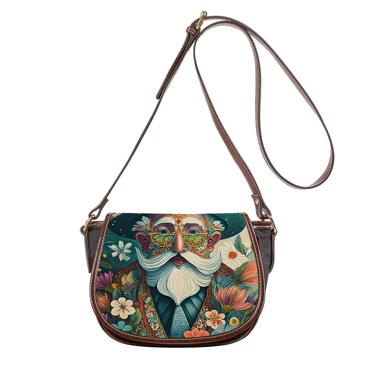 Woodland Wisened Elder Saddle Bag