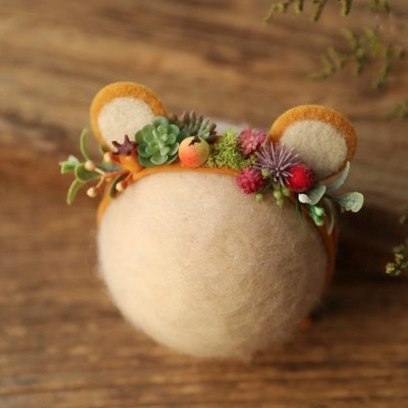 Woodland Bebe Newborn Hair Accessories Photo Props