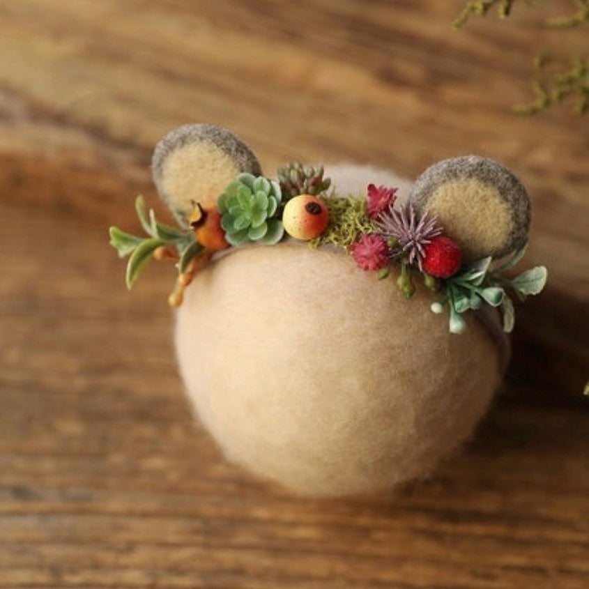 Woodland Bebe Newborn Hair Accessories Photo Props