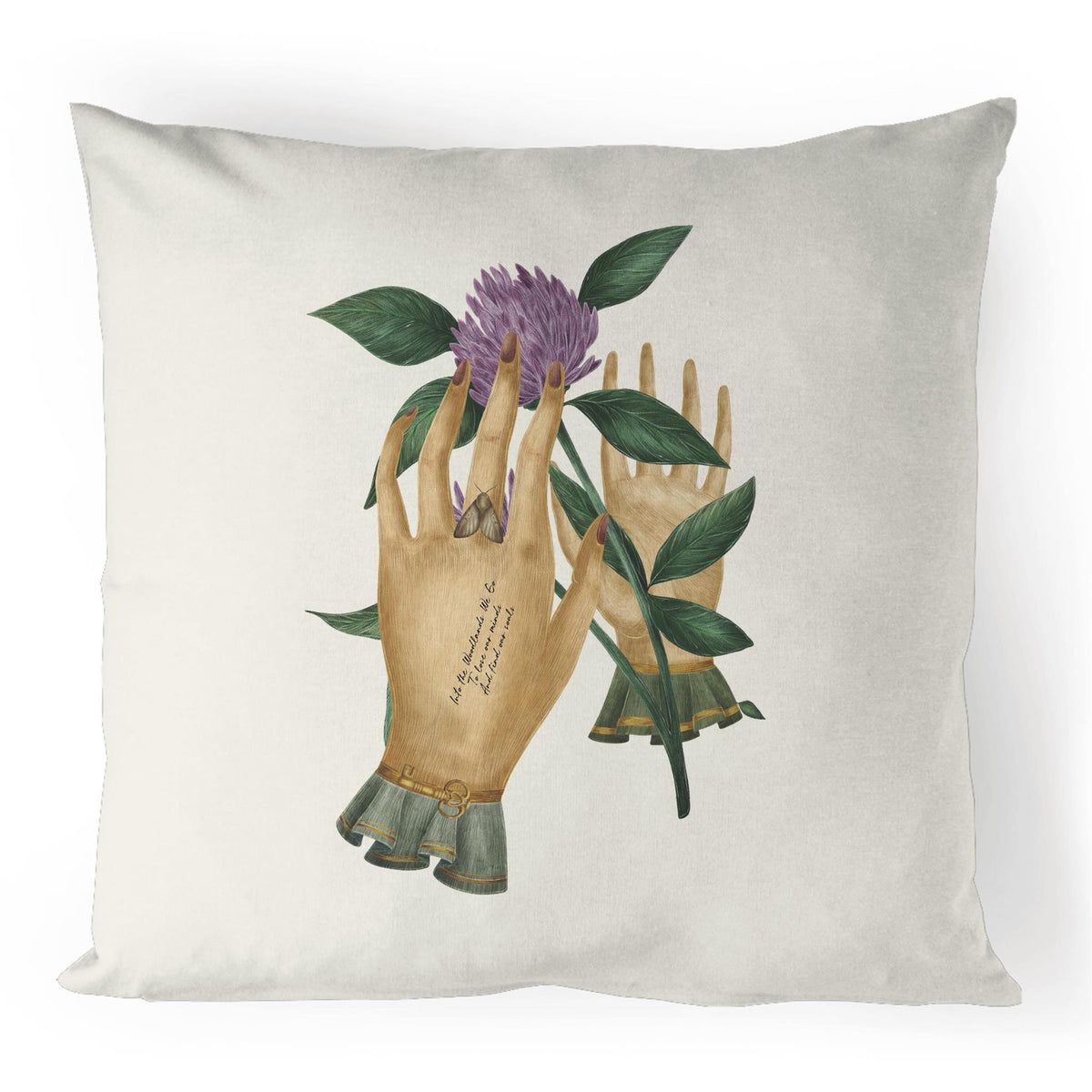 And Find Our Souls - 100% Linen Cushion Cover