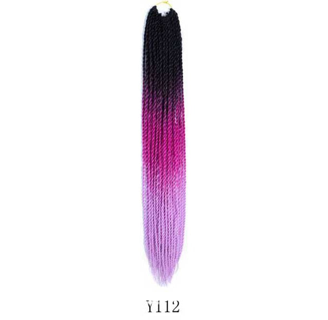 Mermaid Hair Extensions Twist Crochet Braided Hair 30 Strands