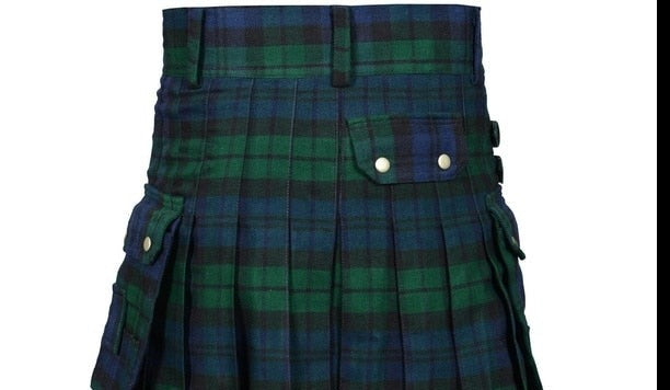 Blue & Green Tartan Scottish Kilts