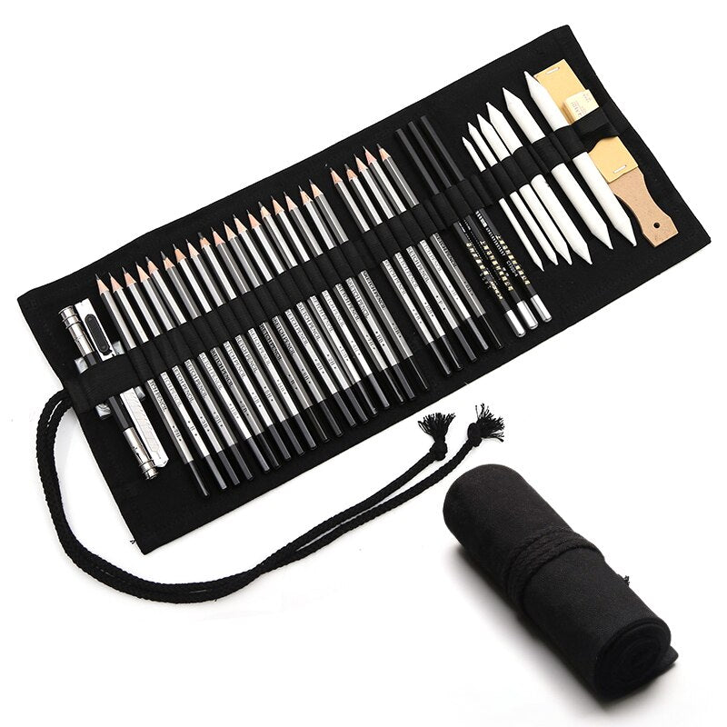 27/39pcs Professional Sketch Tool and Pencil Kits
