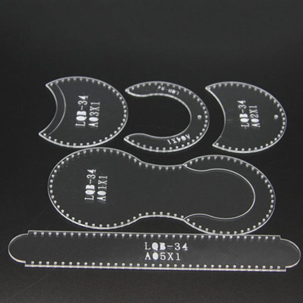 DIY Leather Coin Purse Stencil Template Tool DIY Set