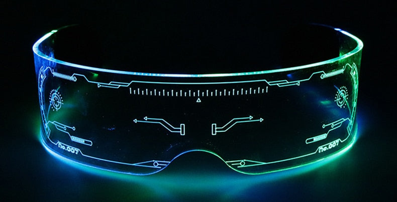 Futuro Science Tech LED Luminous Goggles