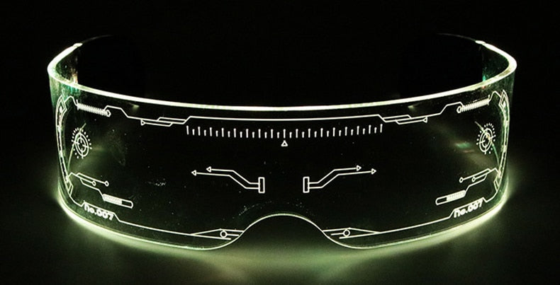 Futuro Science Tech LED Luminous Goggles