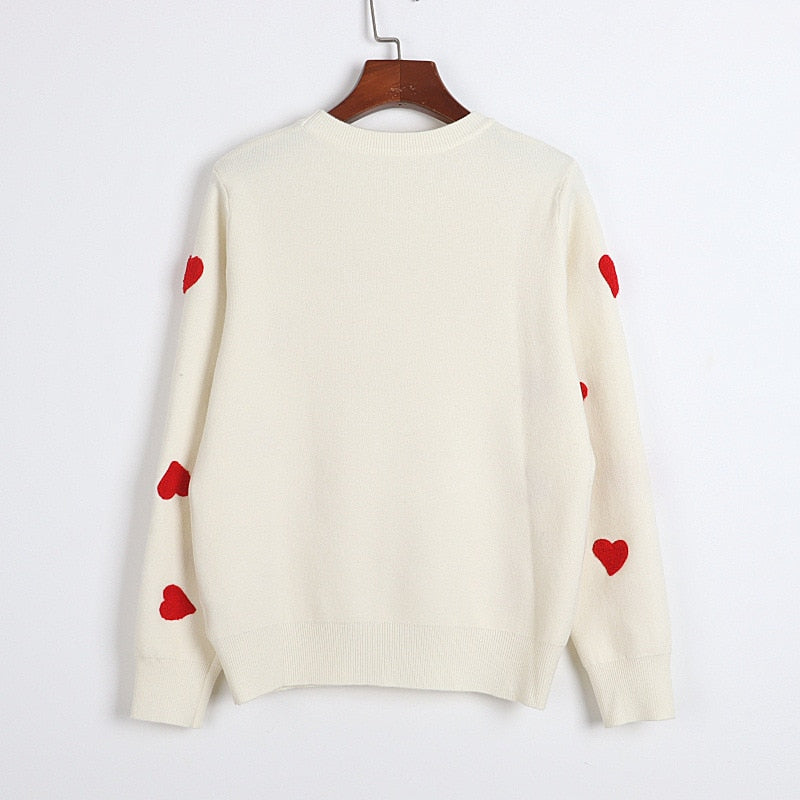 Love Confetti Heart Sweater