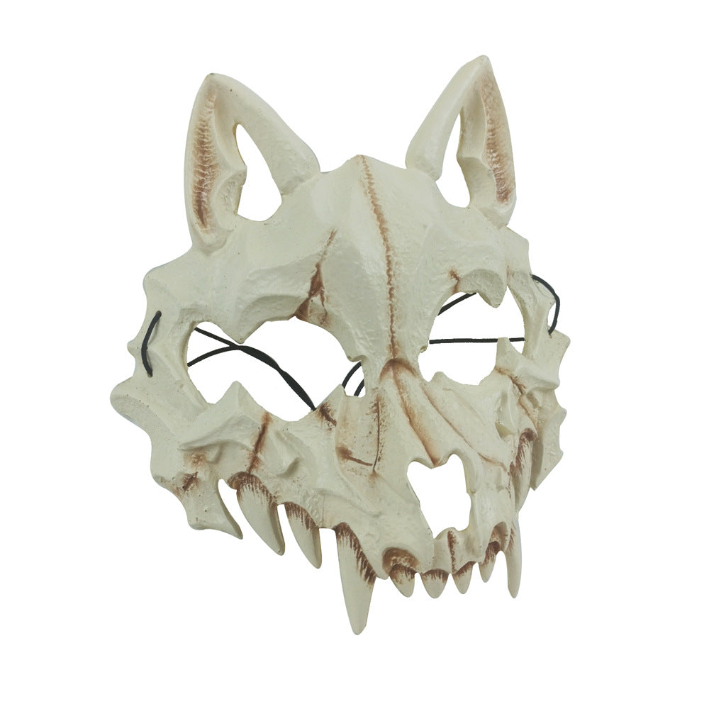 Animal Skeleton Masks Soft Half Face Mask Costume Prop Cosplay