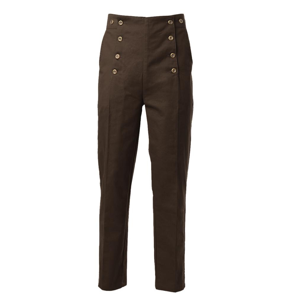 Steampunk Fall Front Trousers