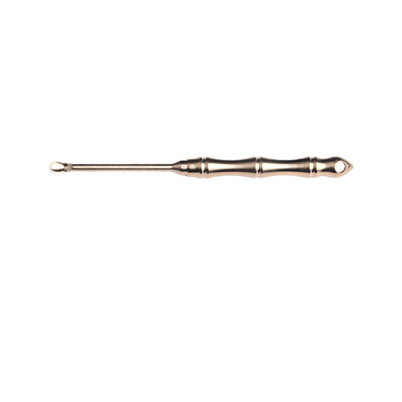 Pure Brass Toothpick Earpick Earwax Spoon