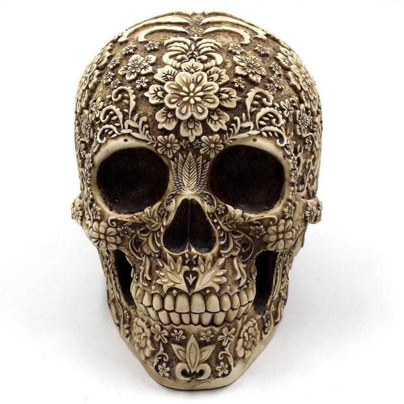 Sugar Skull Resin Halloween Prop