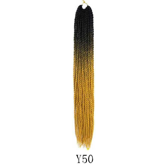 Mermaid Hair Extensions Twist Crochet Braided Hair 30 Strands