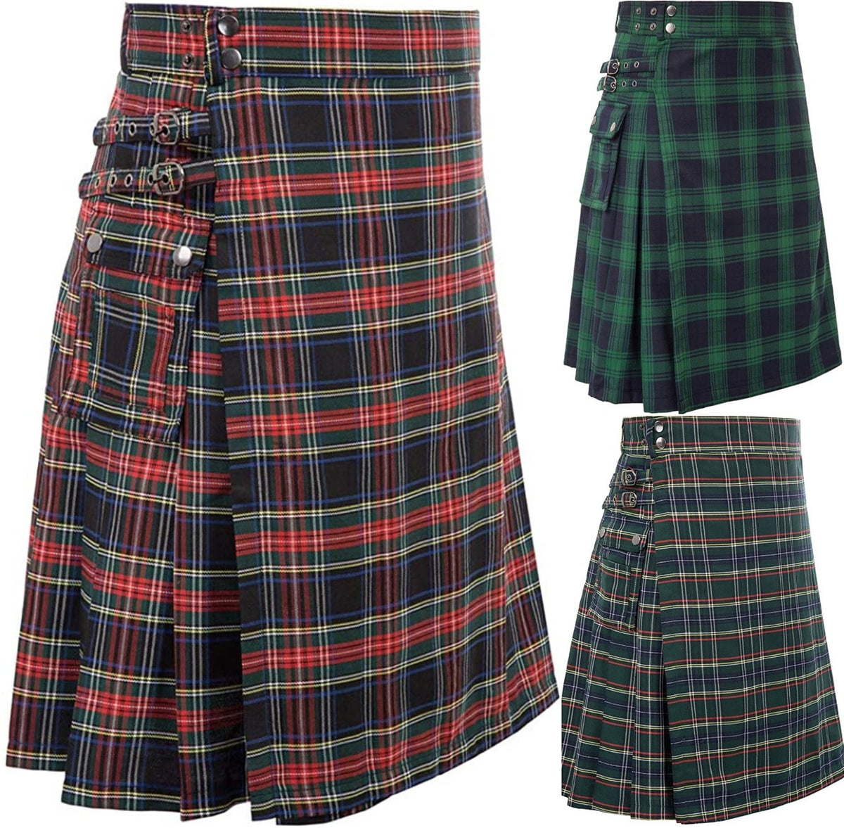 Scottish Highland Tartan Kilts
