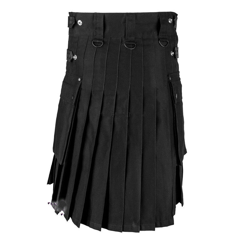 Plain Scottish Kilt Medieval Punk