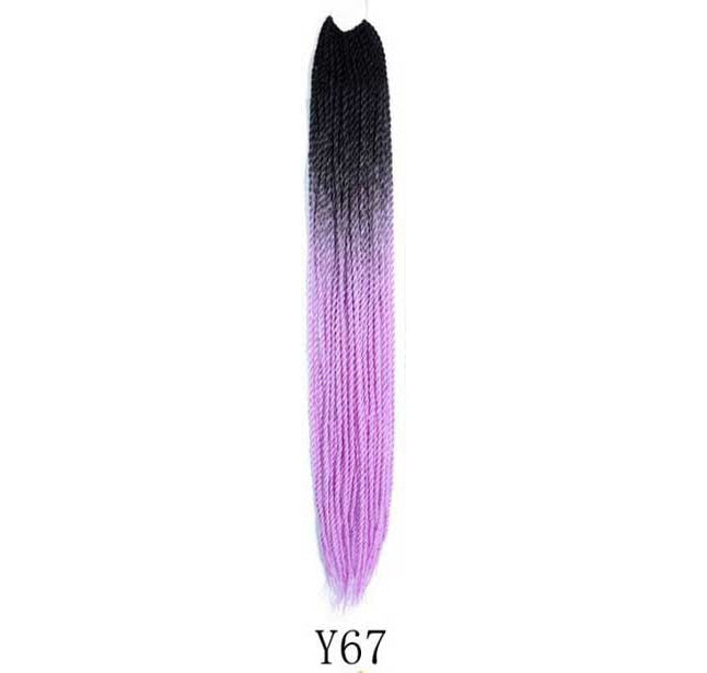 Mermaid Hair Extensions Twist Crochet Braided Hair 30 Strands