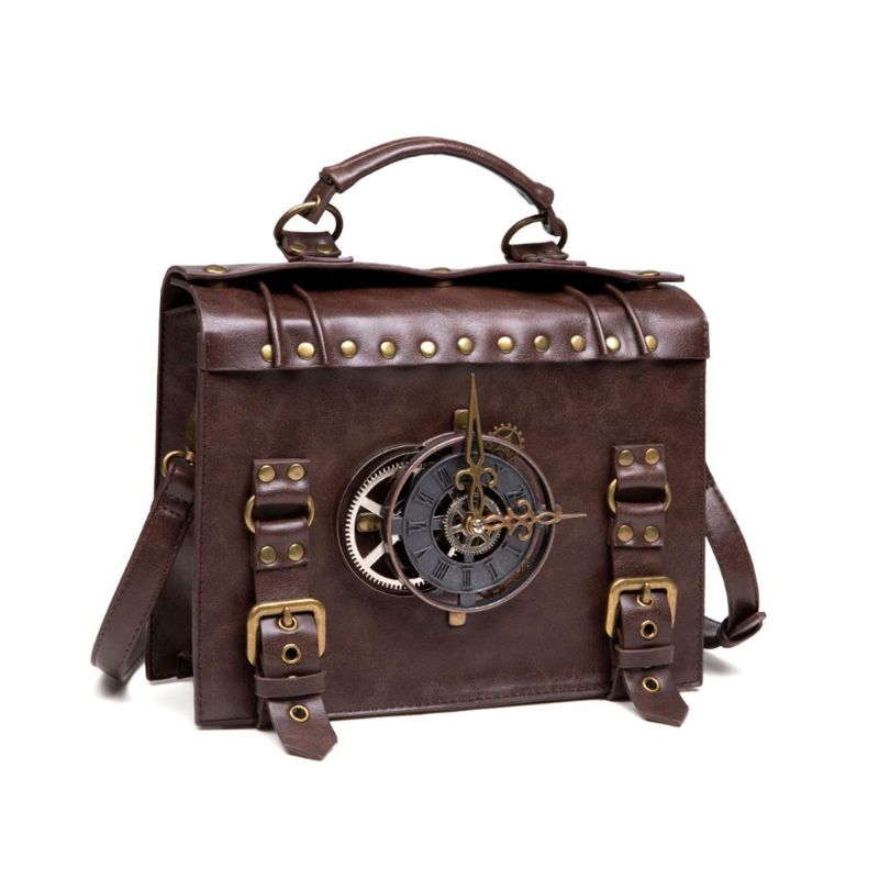 Steampunk Crossbody Clockwork Shoulder Strap Bag