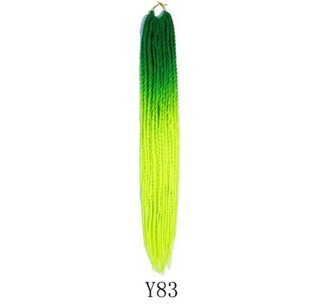 Mermaid Hair Extensions Twist Crochet Braided Hair 30 Strands