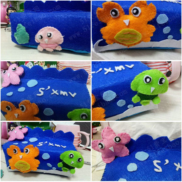 40 Felt Sheets Various Sizes Crafting Sewing Material For DIY Dolls Crafts Toys