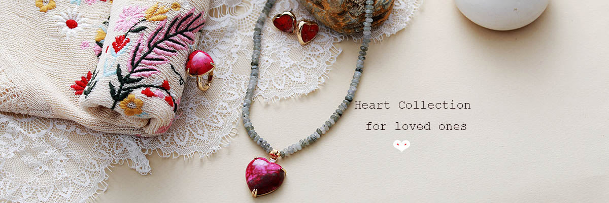 Horn Evil Eye Heart Pendant Glass Seed Beads Short Choker Necklaces