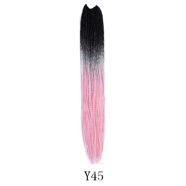 Mermaid Hair Extensions Twist Crochet Braided Hair 30 Strands
