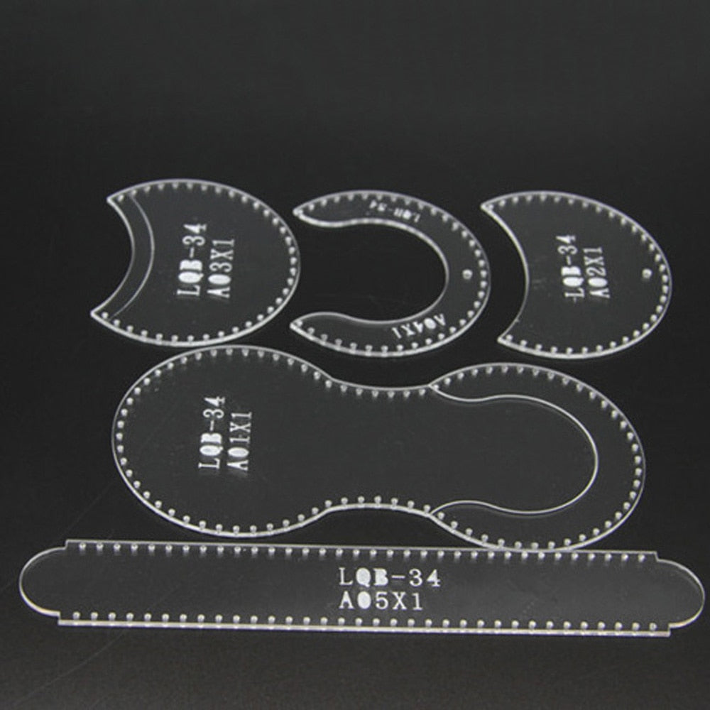 DIY Leather Coin Purse Stencil Template Tool DIY Set