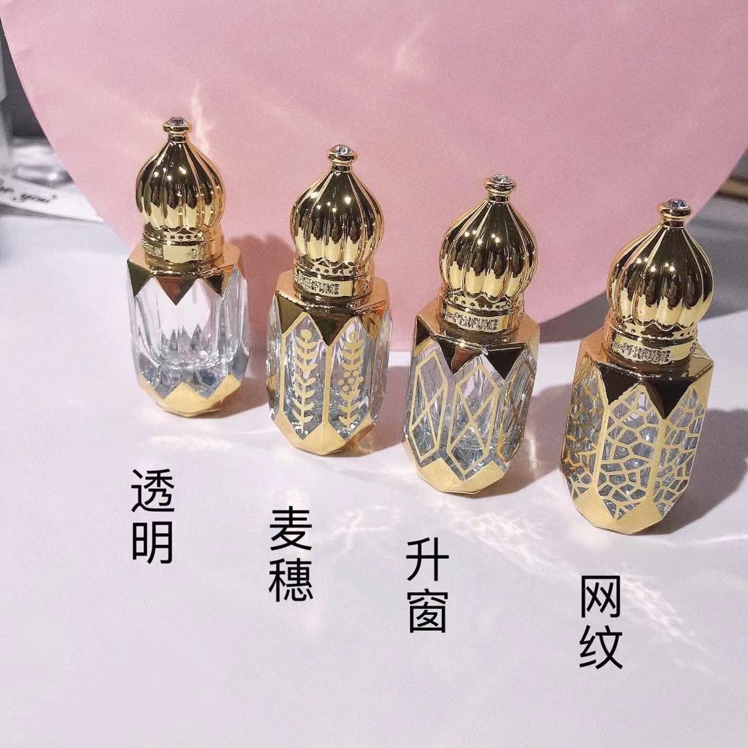 Mini Glass Roll on Bottle Lucifugal Essential Oil Blending Perfume Bottles