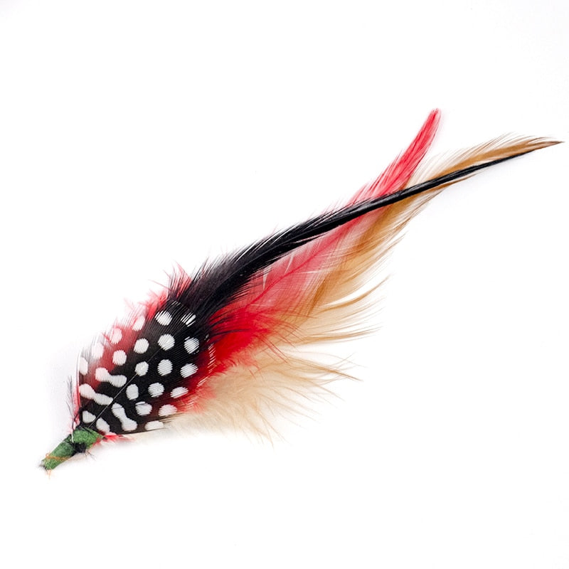 Natural Feathers Hat Decoration