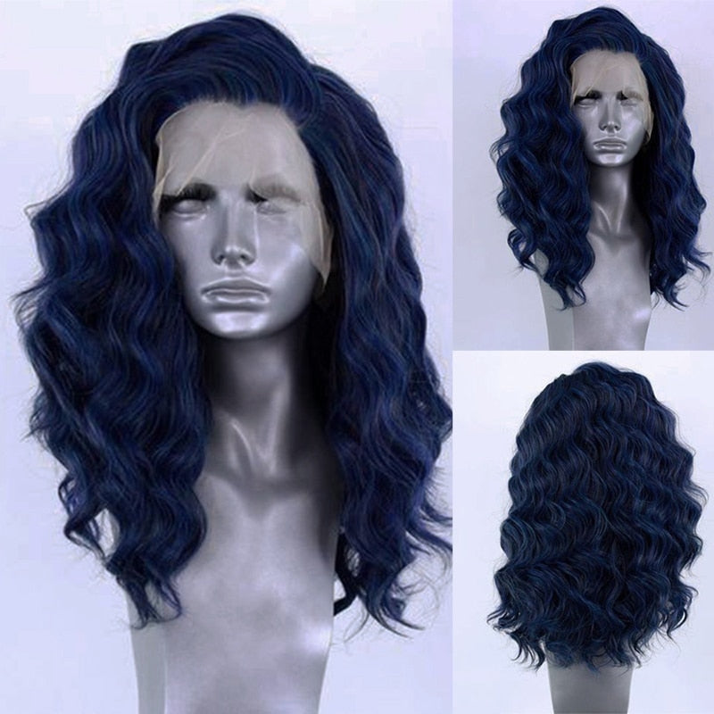 Curly’s Lace Front Short Bob Wigs