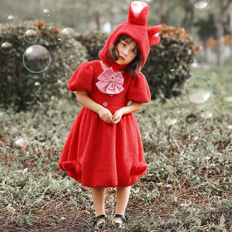 Cuddly Bunny Costume Easter Party Dress