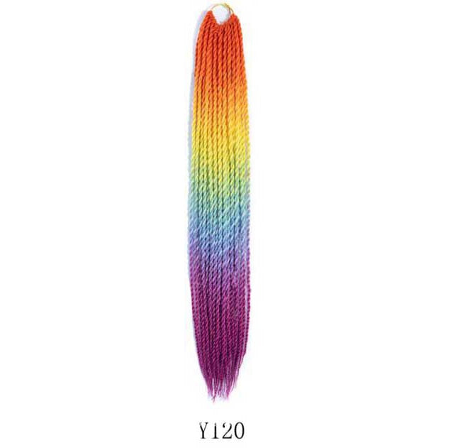 Mermaid Hair Extensions Twist Crochet Braided Hair 30 Strands