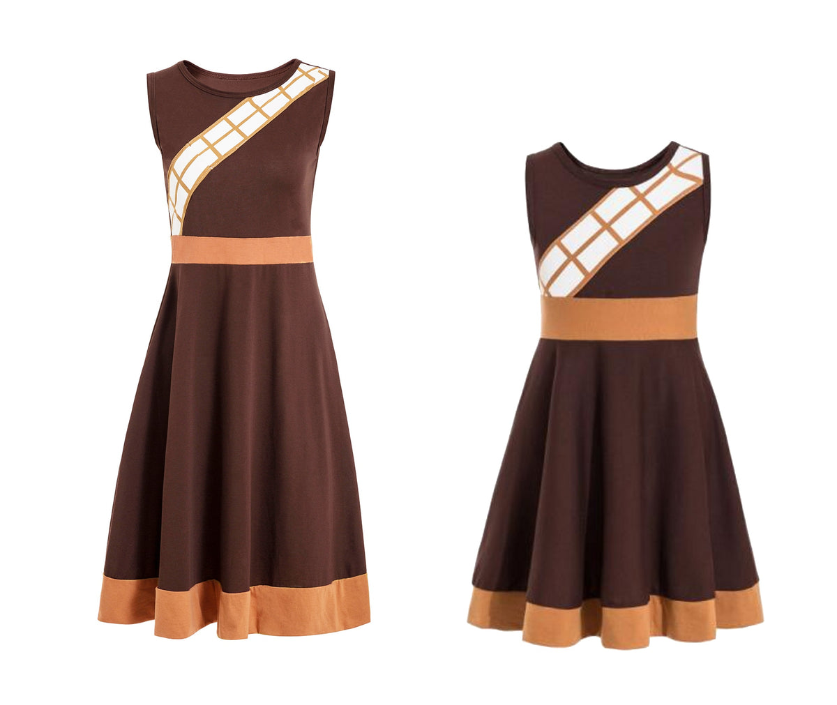 Super Mummy and Mini Me Cotton Wonder Dresses