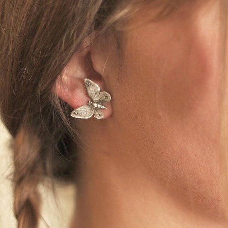 Butterfly Studs Earrings or Ring