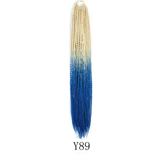 Mermaid Hair Extensions Twist Crochet Braided Hair 30 Strands
