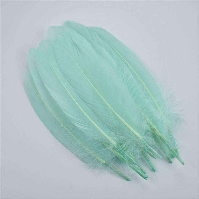 20Pcs Colourful Goose Feathers 6-8inch/15-20cm