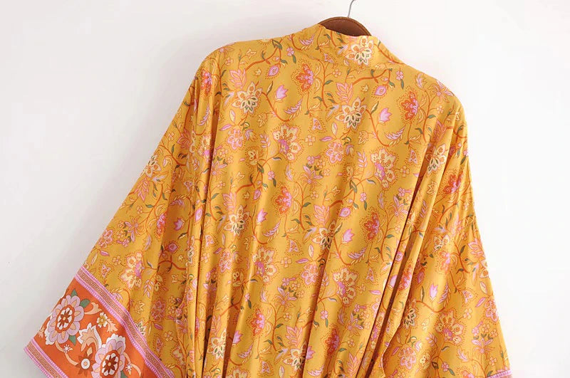 Marigold's Short Kimono