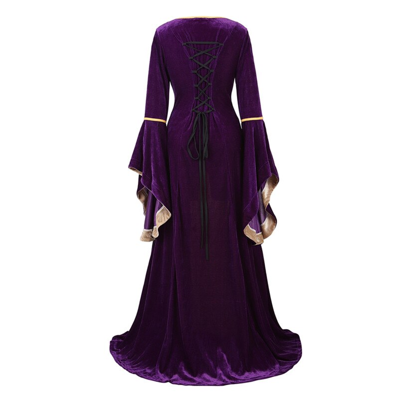 Velvet Irish Renaissance Dress Medieval Victorian Costume Dress