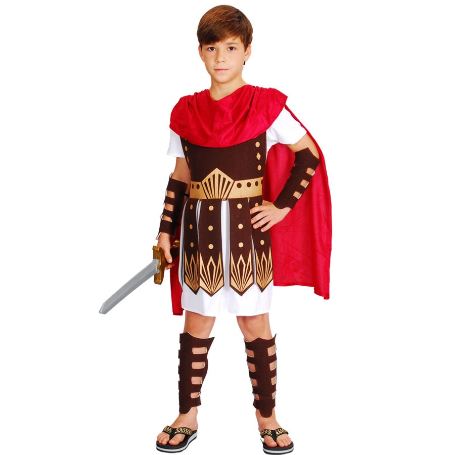 Warrior Soldiers Knights & Gladiator Costumes for Boys