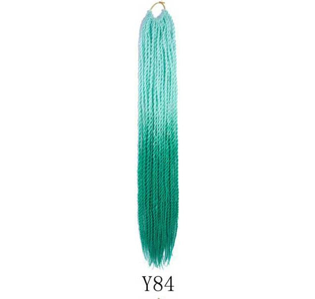 Mermaid Hair Extensions Twist Crochet Braided Hair 30 Strands