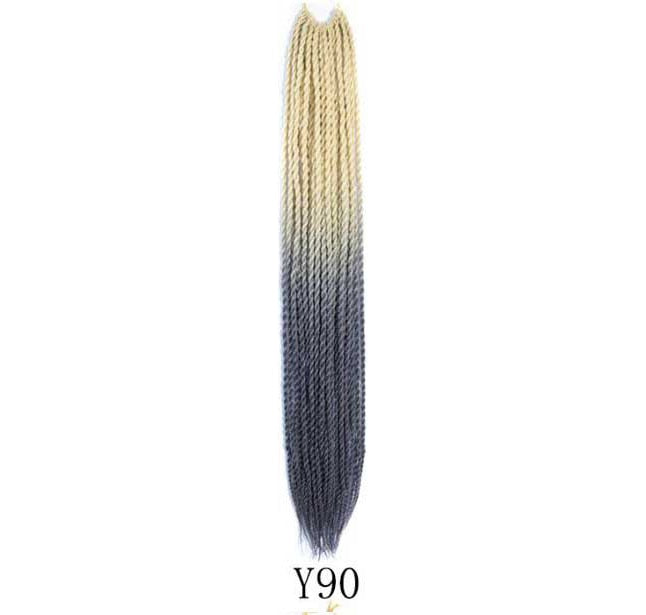 Mermaid Hair Extensions Twist Crochet Braided Hair 30 Strands