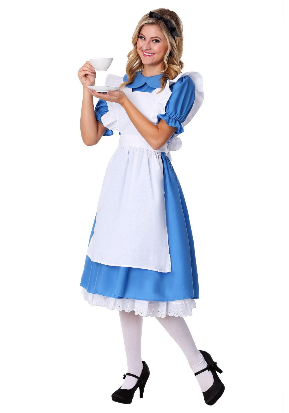 Alice In Wonderland Costume Adult Kids Cosplay