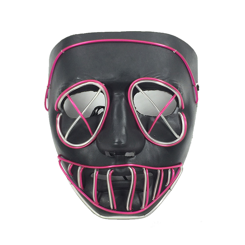 Glowing Cosplay LED Joker Masks