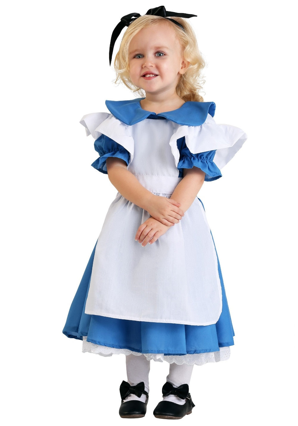 Alice In Wonderland Costume Adult Kids Cosplay