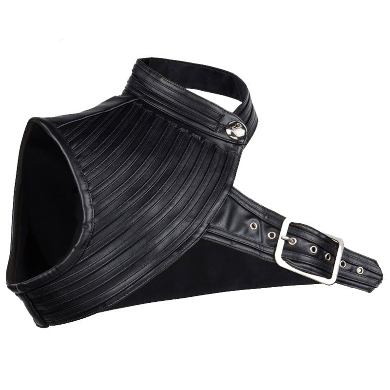 Sabbath Steampunk Faux Leather Shoulder Collar