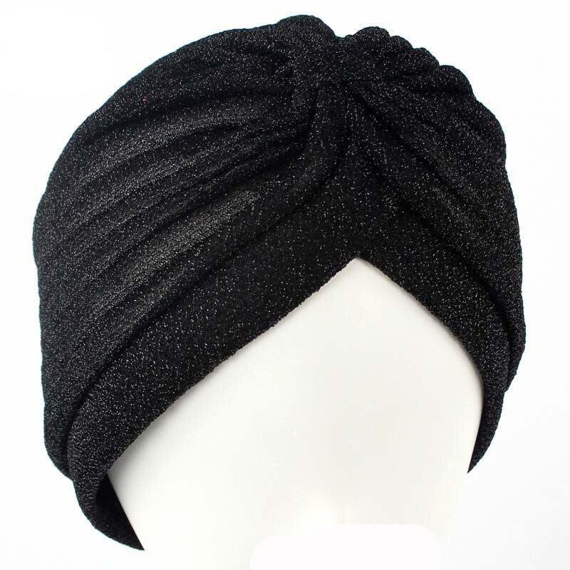 Glittery Turbans Knot Twist Head Wraps