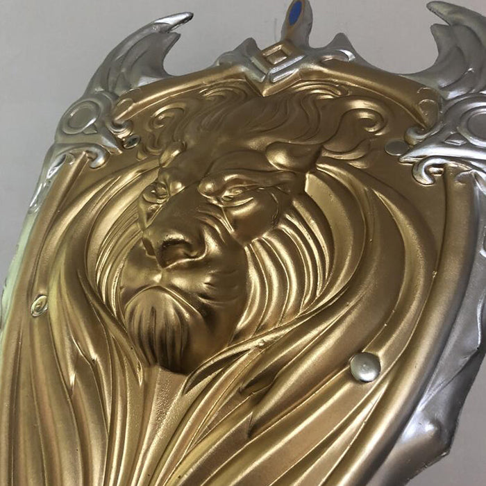 Gold Lion King Justice Royal Guard Shield Brave Heart Cosplay Prop