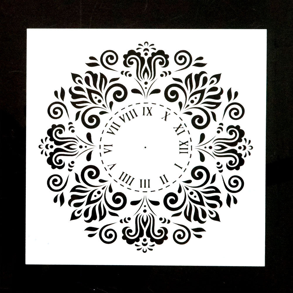 Clock Face Stencil 15 cm 30 cm 40 cm DIY Craft