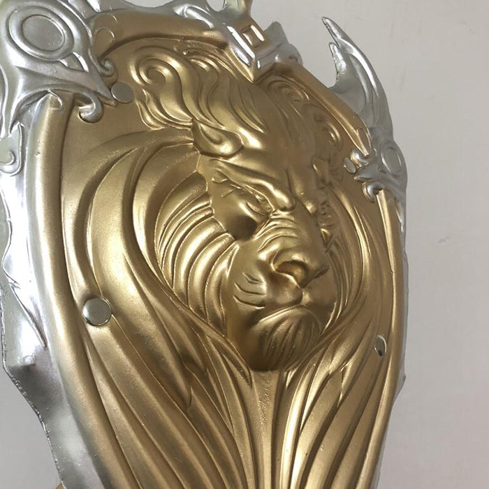 Gold Lion King Justice Royal Guard Shield Brave Heart Cosplay Prop